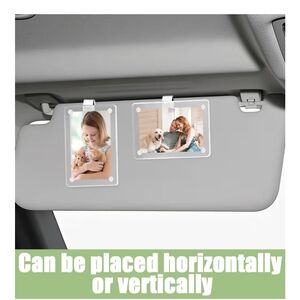 Car Sun Visor Photo Holder